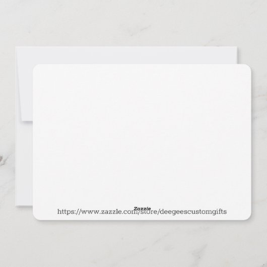 Carte de vacances Kwanzaa (Dos)