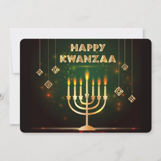 Carte de vacances Kwanzaa (Devant)