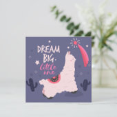 Carte de vacances lama (Debout devant)