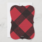 Carte de vacances Lettrée à la main (Dos)