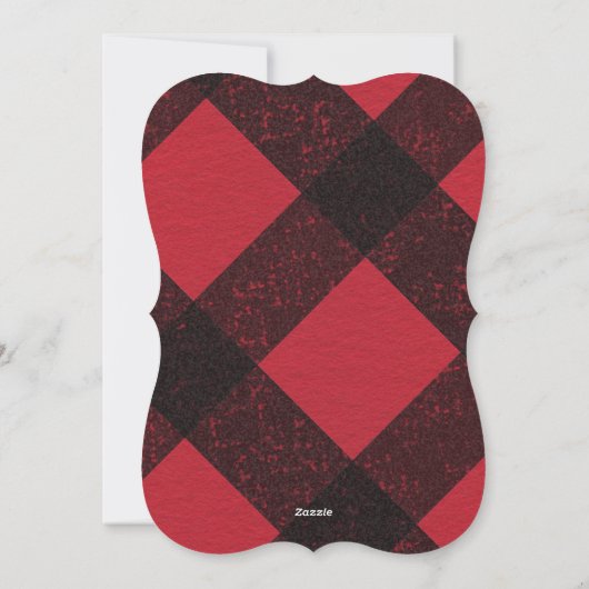 Carte de vacances Lettrée à la main (Dos)