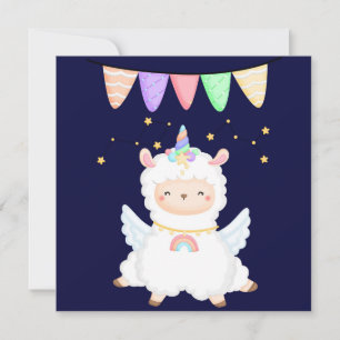 Carte de vacances Llama