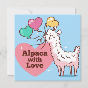 Carte de vacances Llama