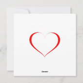 Carte de vacances Love Day (Dos)