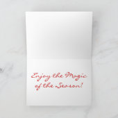 Carte de vacances Maison de pain d'épice (Intérieur)