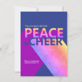 Carte de vacances Marine Blue, Rose, Word Art Comp (Devant)