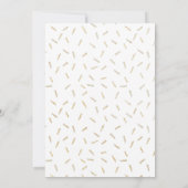 Carte de vacances Merry Everything Gold Foil (Dos)