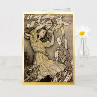 Alice Vintage de Rackham au pays des merveilles
