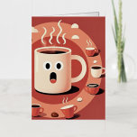 Carte De Vacances Métallisée Brownish Cute drôle tasses de café en cartons<br><div class="desc">Découvrir Boho style mignon et amusant Tasses à café Cartoon pour les amateurs de café Chez MotherEagle Inspires, nous mêlons la puissance de la poésie qui éveille l'âme avec des objets de tous les jours magnifiquement conçus pour créer des cadeaux qui inspirent, réconfortent et élèvent votre espace. Chaque produit -...</div>