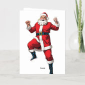 Carte De Vacances Métallisée Card – Holiday Cheer & Joy (Verso)