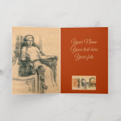 Carte De Vacances Métallisée demeures modernes (Couchage intérieur)