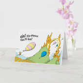 Carte De Vacances Métallisée Dr Seuss | Oh, les endroits où vous irez ! (Orchidée)