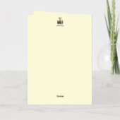 Carte De Vacances Métallisée Fractions (Verso)