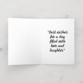 Carte De Vacances Métallisée Humming Birds with Flowers (Couchage intérieur)