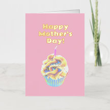 Joyeuse fête des Mères ! Art de cupcake