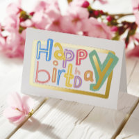 Joyeux Anniversaire Entreprise Coloré et Amusant É