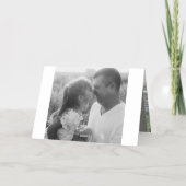 Carte De Vacances Métallisée Première Fête des pères (Verso)