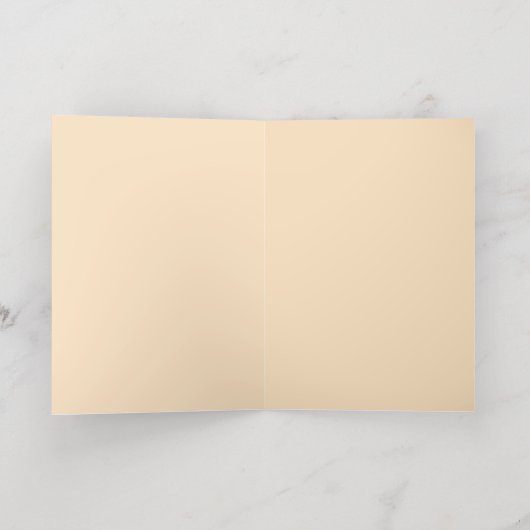 Carte De Vacances Métallisée Saint-Valentin (Couchage intérieur)