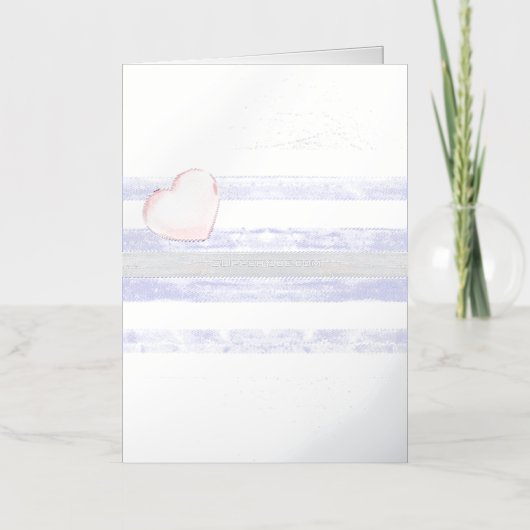 Carte De Vacances Métallisée SlipperyJoe's cuir drapeau orgueil noir bleu royal (Recto)