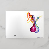 Carte De Vacances Métallisée Structure hypophysaire (Mise à l'extérieur)