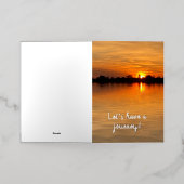 Carte De Vacances Métallisée Super comme cadeau spécial (Mise à l'extérieur)