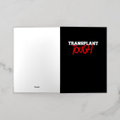 Carte De Vacances Métallisée Transplanter (Mise à l'extérieur)