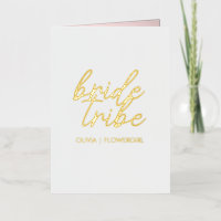 Tribu de la mariée | Fille Fleur de Mariage Modern