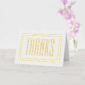 Carte De Vacances Métallisée Un Lettrage simple et moderne (Orchidée)