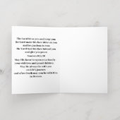 Carte De Vacances Métallisée Virgin of the Lilies (Couchage intérieur)