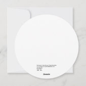 Carte de vacances Michelangelo Tondo Pitti (Dos)