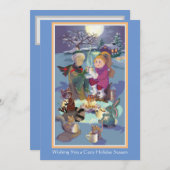 Carte de vacances mignonne (Devant / Derrière)