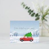 Carte de vacances MINI COOPER (Debout devant)
