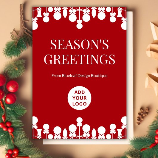 Carte de vacances minimaliste Office | Personnalis