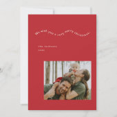 Carte de vacances minimaliste Pop (Devant)