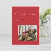 Carte de vacances minimaliste Pop (Debout devant)