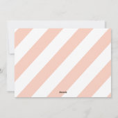 Carte de vacances moderne avec photo de Coin Paix (Dos)