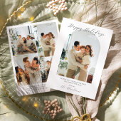 Carte de vacances moderne boho