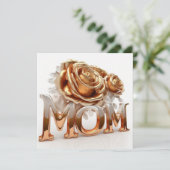 Carte de vacances moderne Fête des Mères (Debout devant)