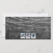 Carte de vacances Monochrome Challah La La La 3 Ph (Dos)