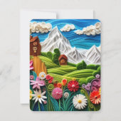 Carte de vacances nature (Devant)