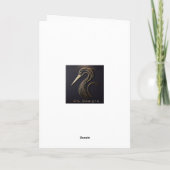 Carte de vacances Newf Père Noël de Terre-Neuve (Dos)