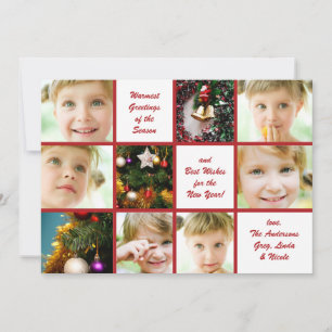 Carte de vacances Noël 9 photos