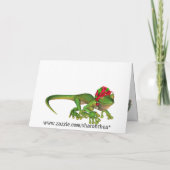 Carte de vacances/Noël de Gecko - SRF (Dos)