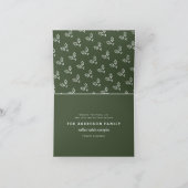 Carte de vacances Noël manuscrite Noel (Intérieur)