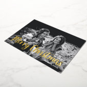 Carte de vacances Noël Merry Foil (Rotation)