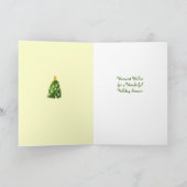 Carte de vacances Noël Mittens (Intérieur)