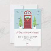 Carte de vacances Noël Moving Faire-part (Devant)