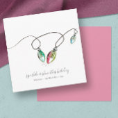 Carte de vacances Noël unique