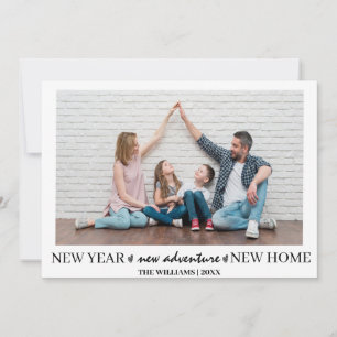 Carte de vacances Nouvelle Maison Photo du Nouve