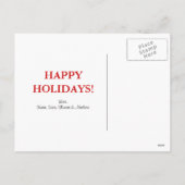 Carte de vacances Nutcrackers (Dos)